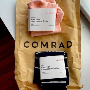 NWT Comrad compression socks (set of two pairs, M and L)